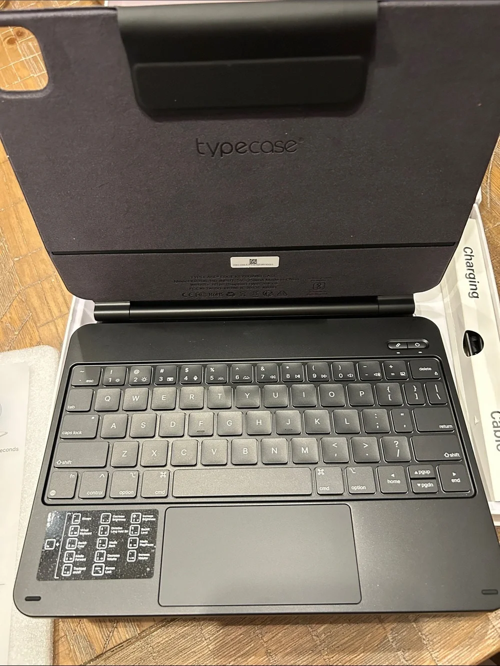 Typecase edge keyboard